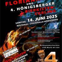Florianifest und 4. Hönigsberger BIERKISTEN-CURLING