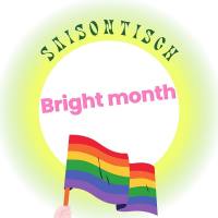 Regenbogen-Saisontisch "PRIDE MONTH"