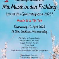 Mit Musik in den Frühling