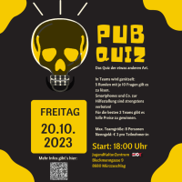 Pub Quiz - Halloween Edition